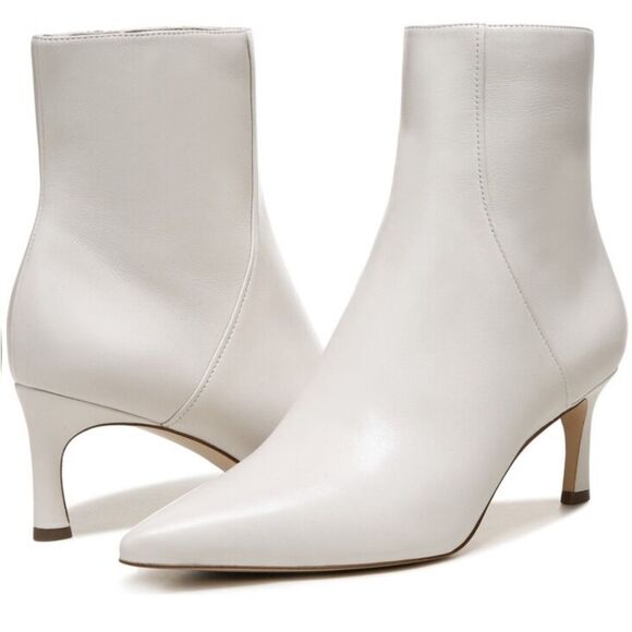 27 EDIT Naturalizer Florentine Bootie in Satin Pearl Leather